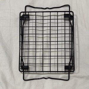 Black Metal Grid Organizer